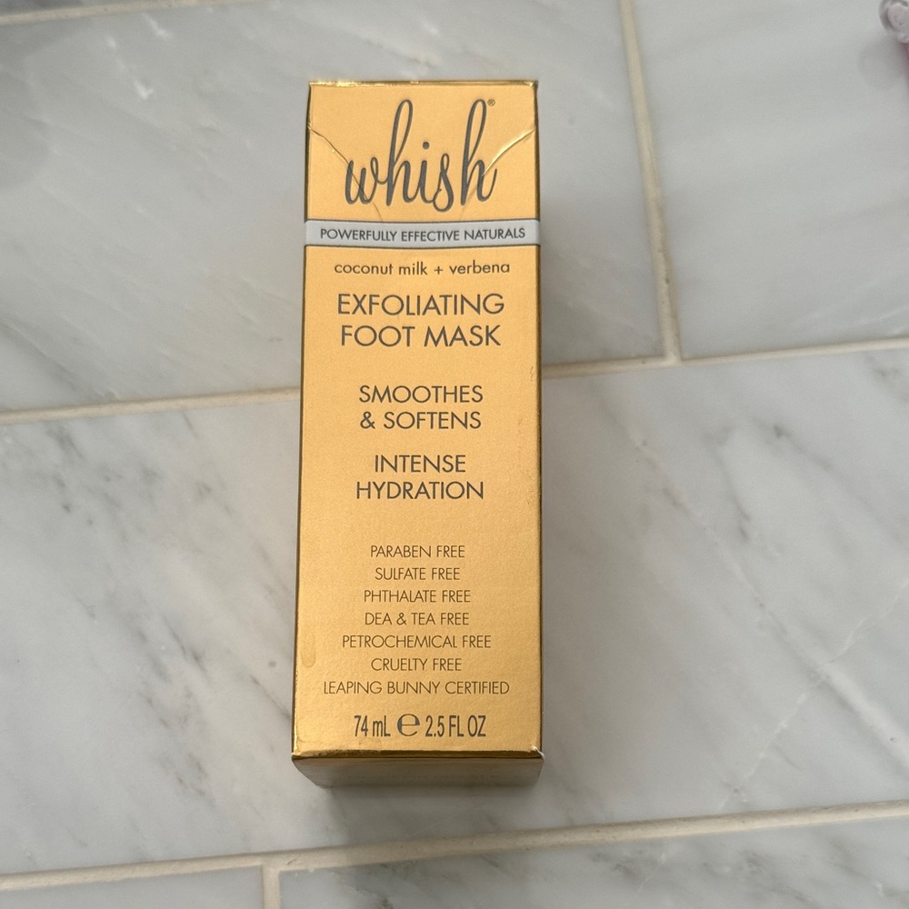 Whish Gold Exfoliating Foot Mask